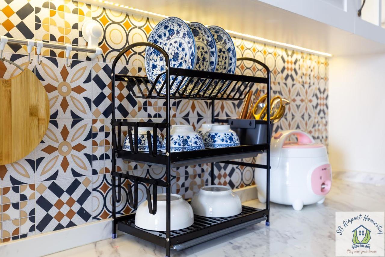 Can Ho Orchard Parkview - Tan Son Nhat Airport Homestay Ho Chi Minh-Byen Eksteriør billede
