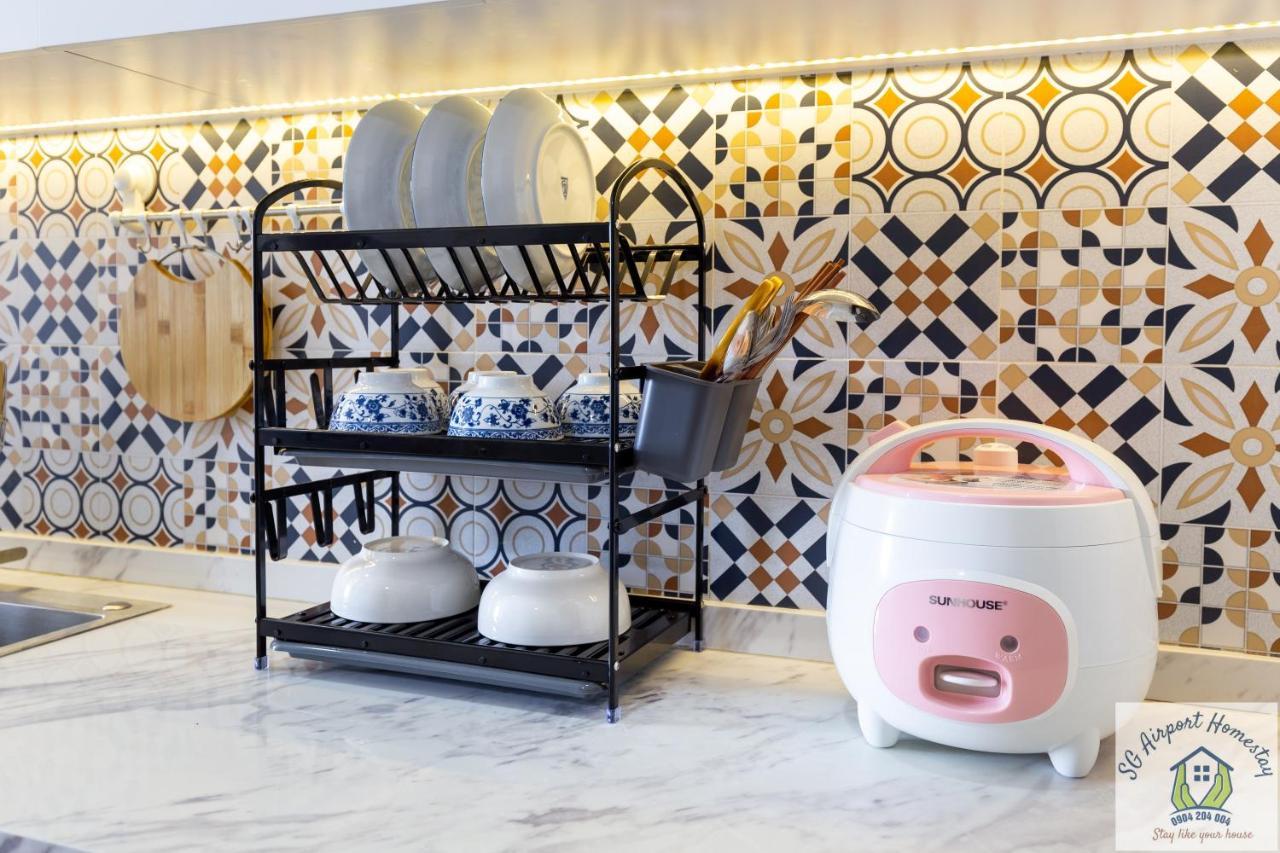 Can Ho Orchard Parkview - Tan Son Nhat Airport Homestay Ho Chi Minh-Byen Eksteriør billede